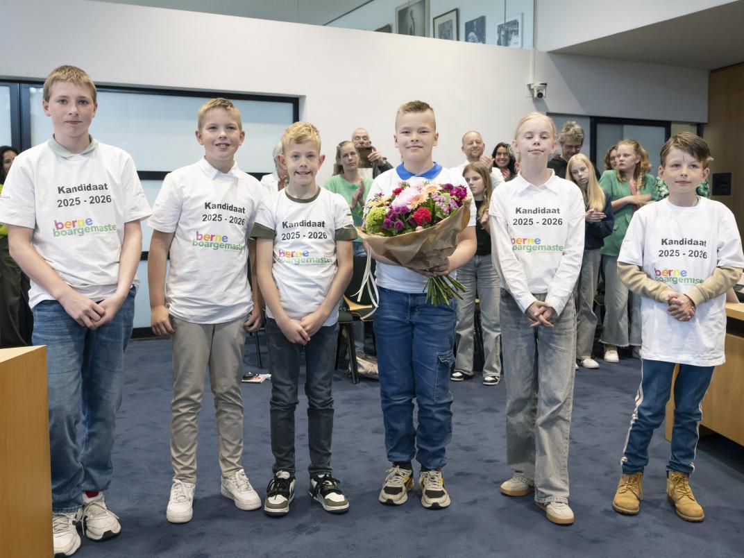 Deelnemers verkiezing kinderburgemeester 2025