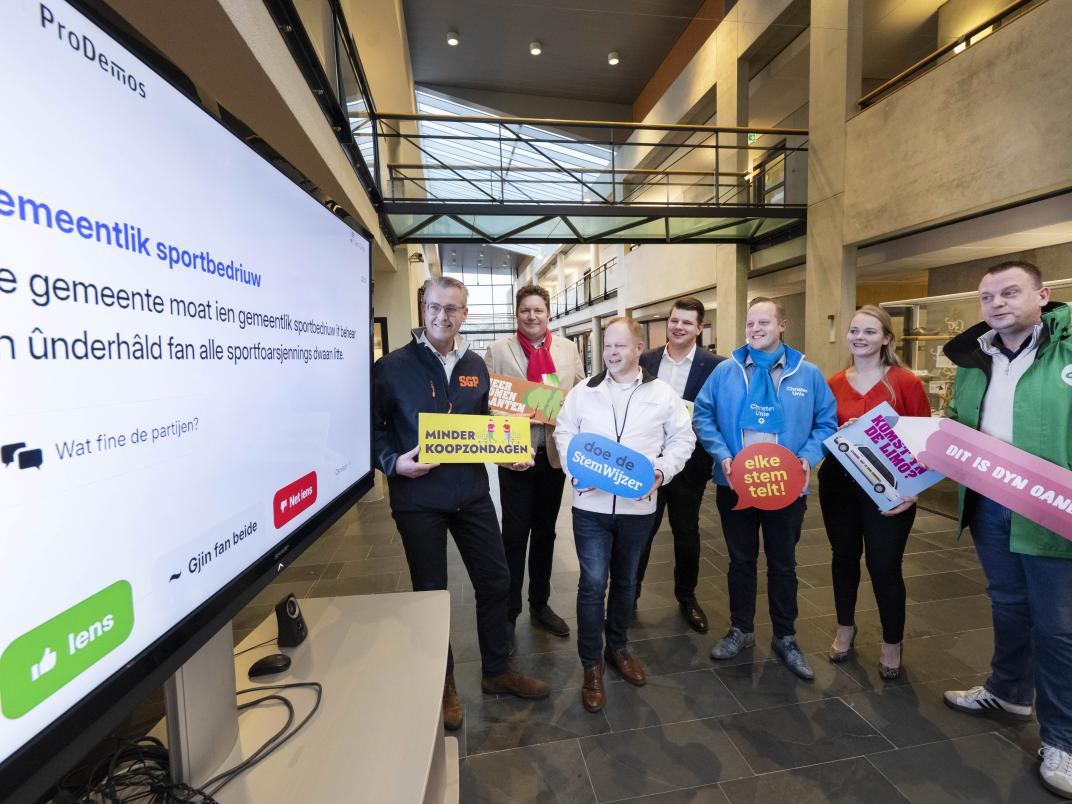 Stemwijzer gelanceerd 2026 Dantumadiel